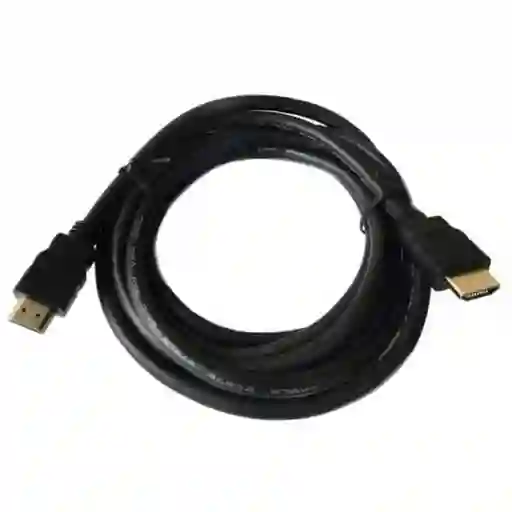 D-Com Cable Hdmi 28 Awg Tipo Amacho Negro 1.5 m