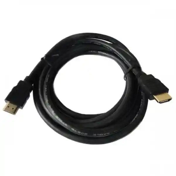 D-Com Cable Hdmi 28 Awg Tipo Amacho Negro 1.5 m
