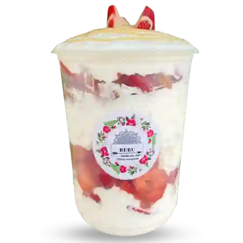 Fresas con Crema Litro 32Onz Tradicional