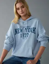 Buzo Mujer Azul Talla Medium 2702440 American Eagle