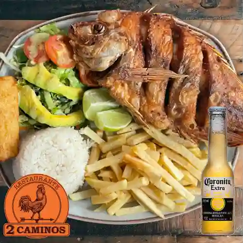 Combo mojarra + coronita 210 ml