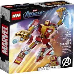 Lego Set de Constucción Armadura Robotica de Iron Man 76203