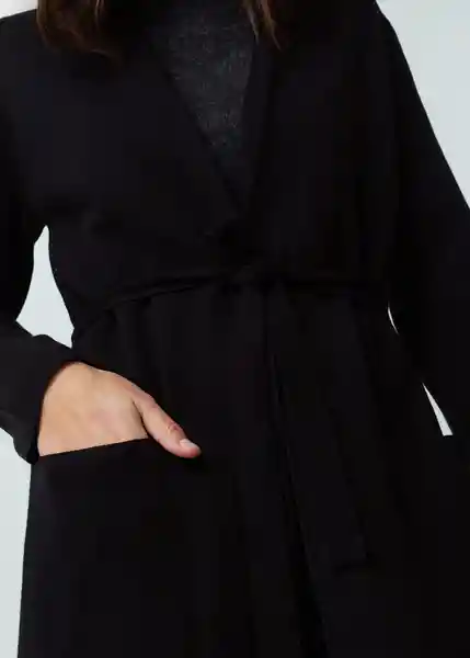 Gaban Tejido Mujer Negro Puro Ultra Oscuro Talla L 582G077 Naf Naf
