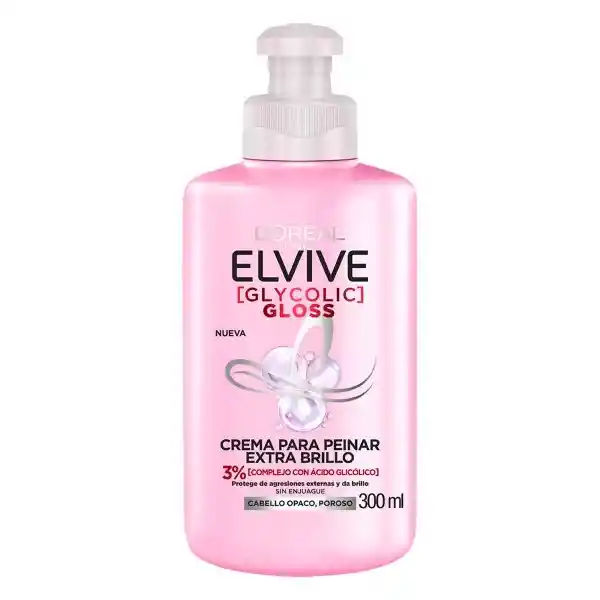 Crema para peinar Elvive Glycolic Gloss