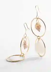 Pendientes Fibi Oro Mujer Mango