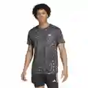 Adidas Camiseta Run it Bl Tee Para Hombre Negro Talla S