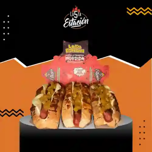 Promo de 3 Perros Artesanales X 300000