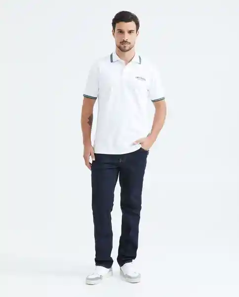 Camiseta Polo New Graphic Blanco 0 Claro Talla S Chevignon