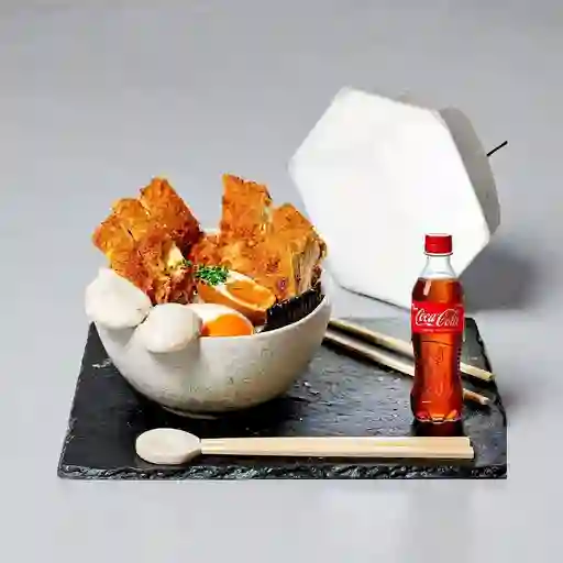 Chashu Ramen (Ramen de Cerdo) + Cocacola Org 400ml