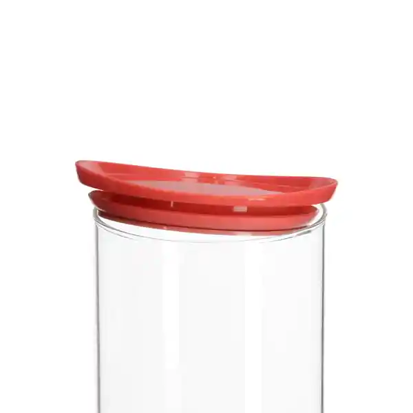 Recipiente Canister Vidrio Press 700 mL Diseño 0001 Casaideas