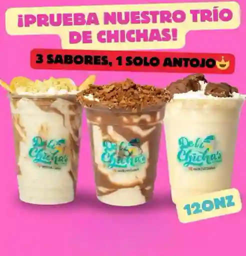 Trío Para Compartir de 12 Onz