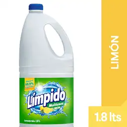 Límpido Blanqueador Multiusos Aroma a Limón