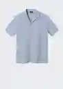 Polo Bonheur Ceniza Talla S Hombre Mango