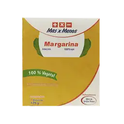 Mas x Menos Margarina Plegadiza