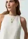 Camisa Tina Mujer Crudo Abedul Claro Talla M 512G399 Naf Naf