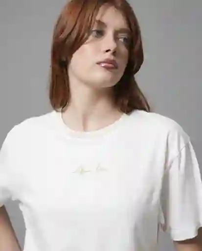 Camiseta Mujer Crudo Talla S 209G104_CRU110604 Rifle