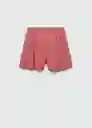 Short Bosco-h Rosa Pastel Talla XS Mujer Mango