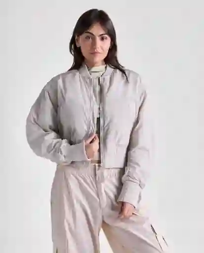 Chaqueta Mujer Crudo Talla S 629G000_CRU110105 Americanino