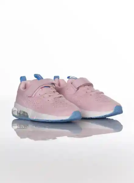 Bronzini Active Tenis Para Niña Color Rosado / Azul Talla 29