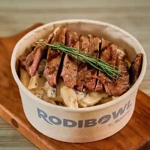 Rodibowl Gourmet con Pasta y Lomo Fino