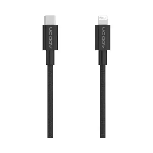 Add on Cable Usb-C a Lightning Black 2 m
