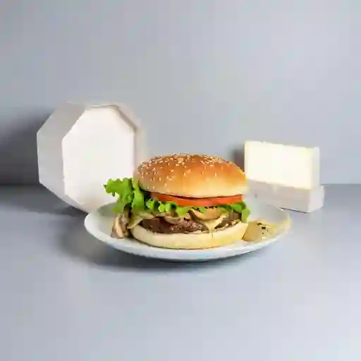 Hamburguesa Champiñones Clásica