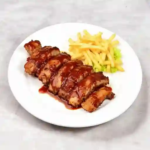 Costillas bbq