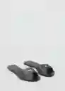 Sandalias Drea Negro Talla 37 Mujer Mango