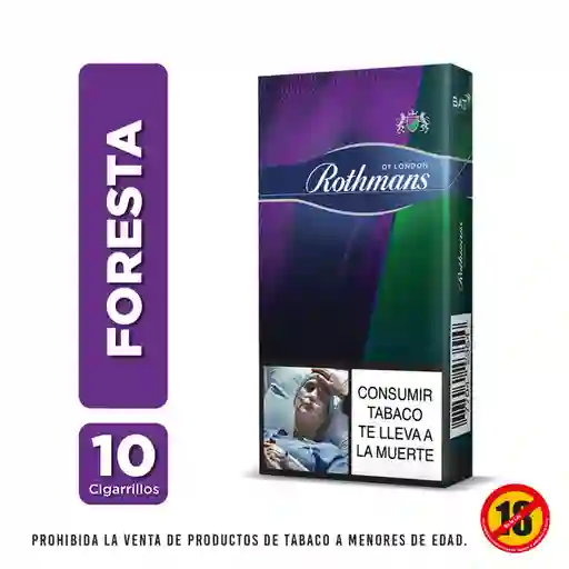 Cigarrillo Rothmans Foresta 10'S