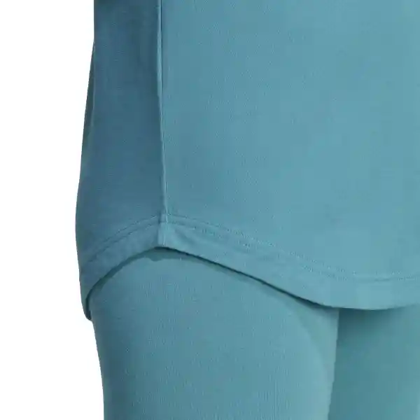 Adidas Camiseta Lin Tk Para Mujer Azul Talla XL