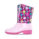 Disney Botas de Lluvia Minnie Zoraida Para Niña Rosa Talla 28