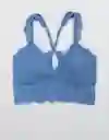 American Eagle Bralette Romantic Rb Pad Tinta Frotada Talla M