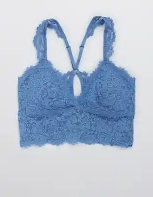 American Eagle Bralette Romantic Rb Pad Tinta Frotada Talla M