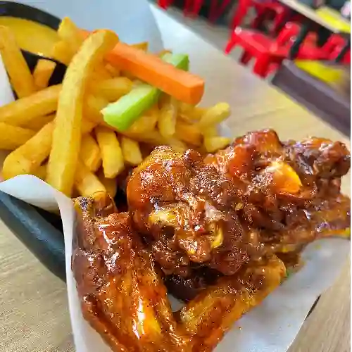 Alitas Marinadas 8 Piezas