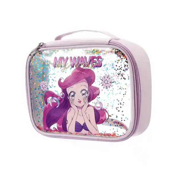 Cosmetiquera Serie Disney Manga Princesas Ariel Miniso