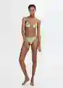 Top Bikini Salma1 Verde Pastel Talla XS Mujer Mango