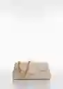 Bolso G Rain Off White Mujer Mango