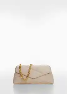 Bolso G Rain Off White Mujer Mango