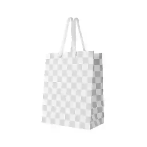 Bolsa de Regalo Mediana Serie Silver Gray Miniso