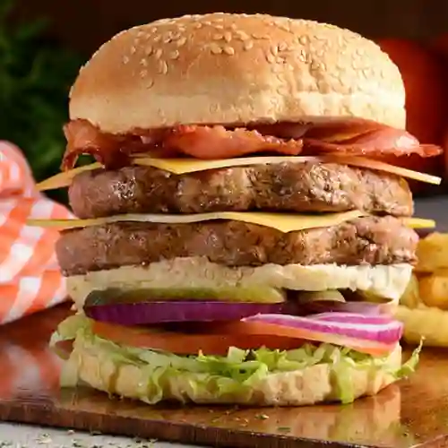 Hamburguesa Doble Carne