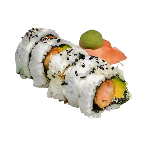 Rollo vegetarian tempura