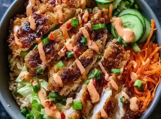 Bowl crispy + limonada