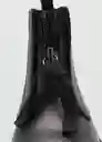 Botines Hermib Negro Talla 28 Niñas Mango