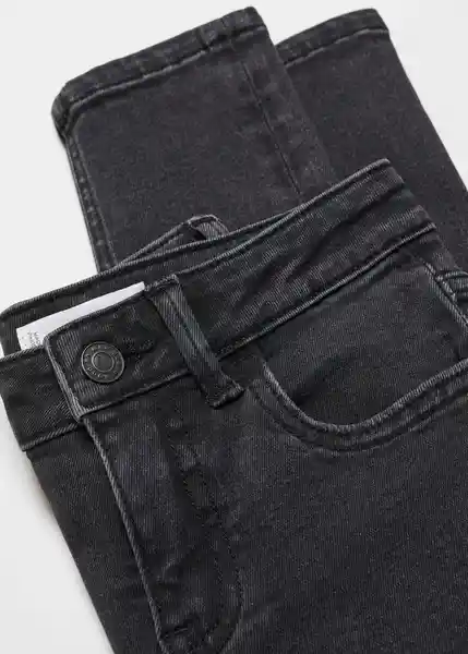 Jean Skinny Tejano Niños Negro Talla 6 Mango