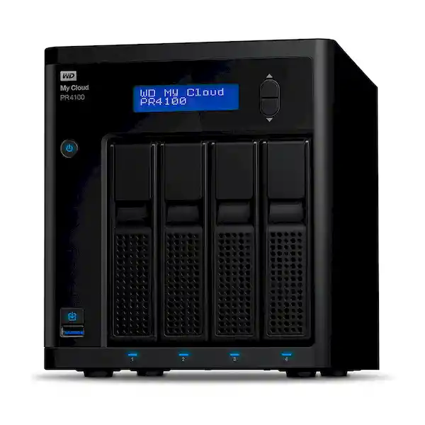 Western Digital Disco Nas Pr4100 4X 0Tb Wdbnfa0000Nbk Nesn