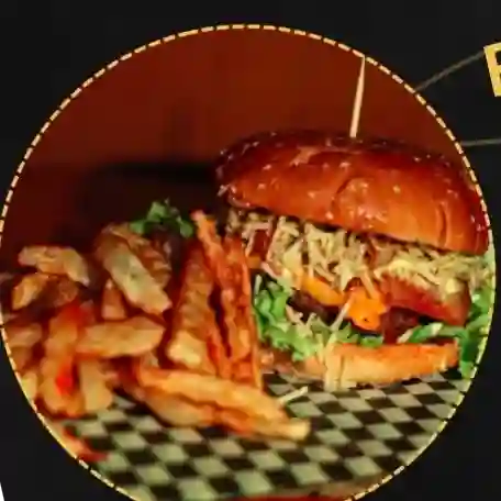 Hamburguesa burger pollo shop