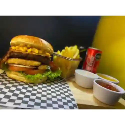 Combo Hamburguesa Granjera