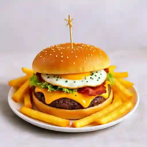 Hamburguesa Santandereana