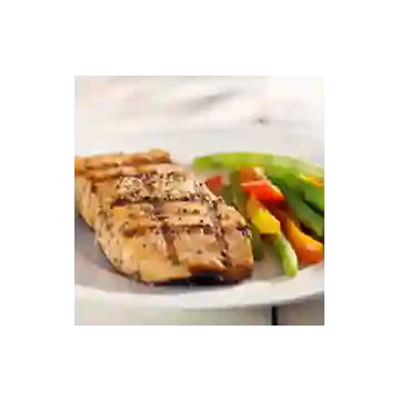 Filete de Salmon Al Ajillo