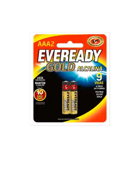 Everedy Gold Pila AAA